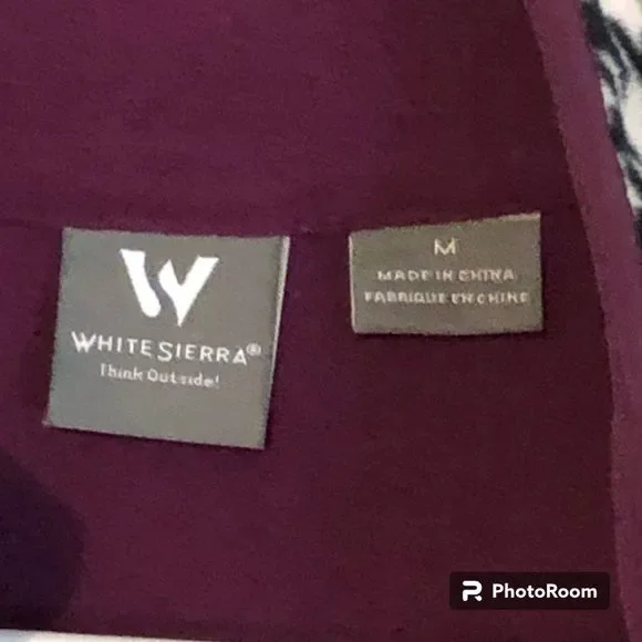 White Sierra Women's Alpha Tek Houndstooth Printed Jacket Size M - Picture 5 of 7